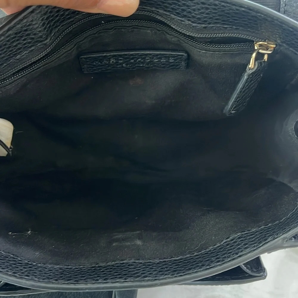 MARC JACOBS Maverick Saddle black 
Leather Bag crossbody - Picture 5 of 17